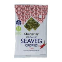 Clearspring Seaveg - crispies chilli bio 4 Gram - thumbnail