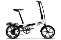 Flebi Supra Eco Elektrische Vouwfiets - White Black - thumbnail
