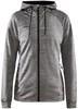 Craft 1909133 Adv Unify Fz Hood Wmn - Dk Grey Melange - XL
