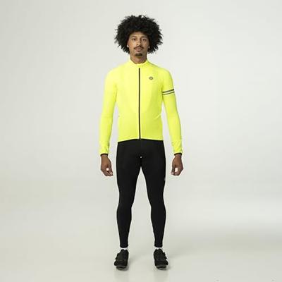 AGU Thermo Fietsshirt Lange Mouwen Essential Heren - Geel - XXXL