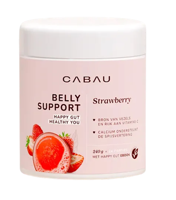 Cabau Belly Support Strawberry Poeder