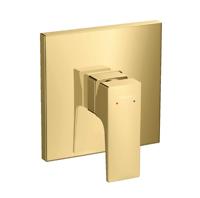 Hansgrohe Metropol ééngreeps douchemengkraan afbouwdeel met rechte greep, Polished Gold Optic - thumbnail