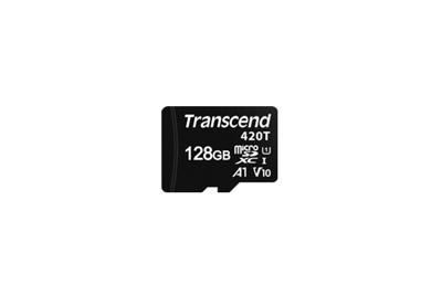 Transcend TS64GUSD420T microSD-kaart Industrial 64 GB Class 10 UHS-I Transcend TS64GUSD420T microSD-kaart Industrial 64 GB Class 10 UHS-I