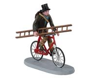 Lemax travelling chimney sweep kerstdorp figuur type 3 Caddington Village 2021 - thumbnail