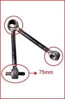 KS Tools 460.4160 Driehoekige busset, Ø 75 mm voor DAF, 8-delig - thumbnail