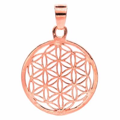 Hanger Bloem des Levens Koperkleurig Hanger Bloem des Levens Koperkleurig