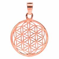 Hanger Bloem des Levens Koperkleurig - thumbnail