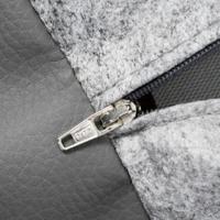 BIA BED KUNSTLEER HOES HONDENMAND GRIJS - thumbnail