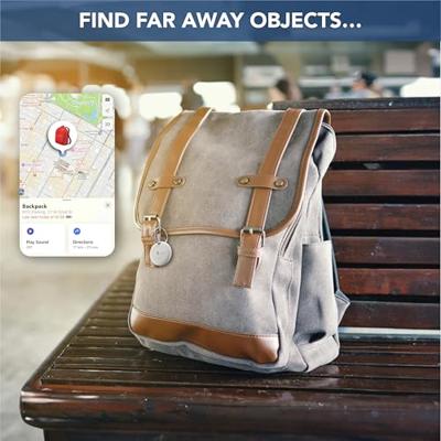 Cellularline Tracy Duo Bluetooth tracker Wit - thumbnail
