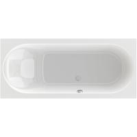 WaveDesign by Wisa Tesa Ligbad 170x80x50cm 52cm rechthoek Acryl Wit 5060503001 - thumbnail