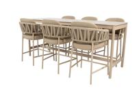 Calma high diningset met Soho tafel latte 220 x 75 x 95 cm Taste - Taste - thumbnail