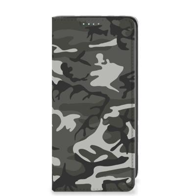 Samsung Galaxy A41 Hoesje met Magneet Army Light Samsung Galaxy A41 Hoesje met Magneet Army Light
