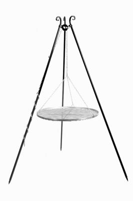 CookKing: Tripod Roestvrij Staal - Ø70cm CookKing: Tripod Roestvrij Staal - Ø70cm