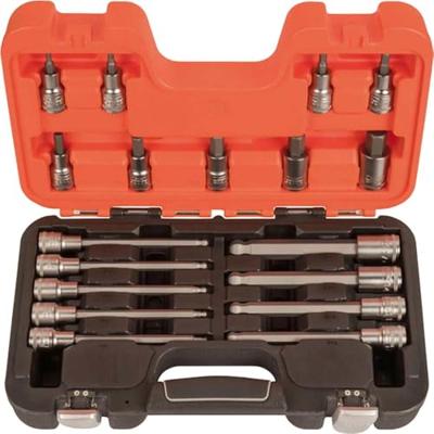 Bahco Schroevendraaierdopsleutels 1/2" | zeskant | metrisch - 18-delig - koffer - S18HEX