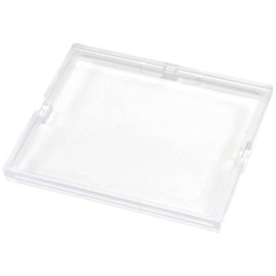 Hammond Electronics 1597D3MPRTPC Afdekking PC Helder (l x b x h) 49 x 3 x 42 mm 1 stuk(s)