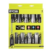 Ryobi RHSDS9PC | Magnetische Schroevendraaierset 9 stuks - 5132006047 - thumbnail
