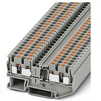 Phoenix Contact 3211921 Componentenserieklem Push-In-klem Grijs 50 stuk(s) - thumbnail
