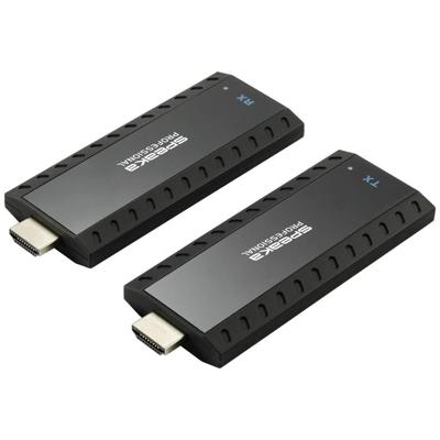 SpeaKa Professional Draadloze HDMI-set HDMI Via het thuisnetwerk (IP) 30 m