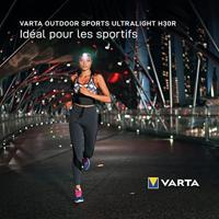 Ledlamp voor op het hoofd Varta ULTRALIGHT H30R (100 Stuks) (1 Stuks) - thumbnail