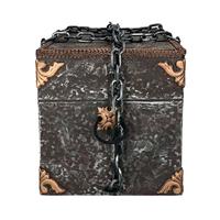 Piratenkist Halloween Doodskop (geluid/beweging/licht) - thumbnail