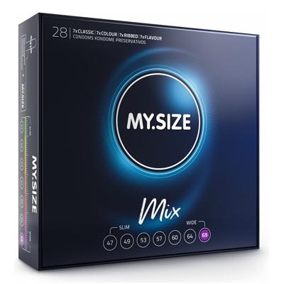 MySize Mix 69 - Assortiment Condooms In Maat 69mm 28 stuks