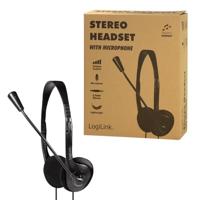 LogiLink HS0055 Bedraad Zwart - thumbnail