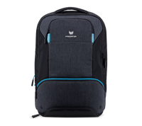 Acer Predator Hybrid rugzak Polyester Zwart, Blauw - thumbnail