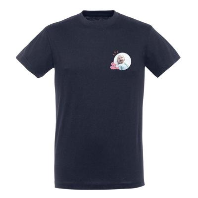 T-shirt voor mannen bedrukken - Navy - M T-shirt voor mannen bedrukken - Navy - M