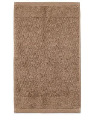 Marc O'Polo Marc O'Polo Timeless Uni Gastendoekje Deep Clay 30x50