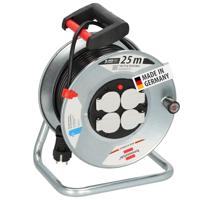 Brennenstuhl Garant S 4 E kabelhaspel 25m | H05VV-F 3G1,5 - 1195056 - thumbnail