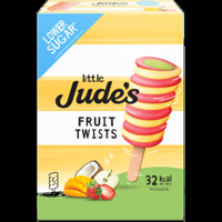 Little Jude&apos;s Fruit Twists 50ml 5 Stuks bij Jumbo - thumbnail