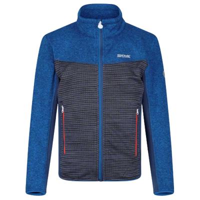 Regatta softshell jack Oberon III junior blauw/grijs Regatta softshell jack Oberon III junior blauw/grijs