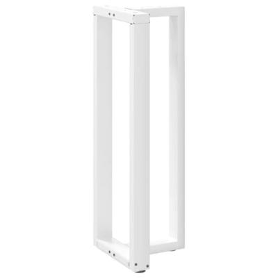 Bartafelpoten 2 st T-vormig 50x35x(110-111) cm staal wit - thumbnail