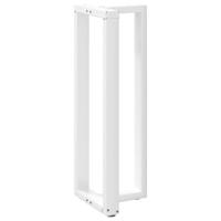 Bartafelpoten 2 st T-vormig 50x35x(110-111) cm staal wit - thumbnail