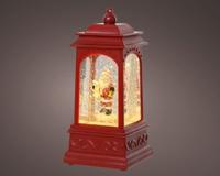 Kerst waterspinner kerstman warm wit - thumbnail