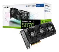PNY Nvidia GeForce RTX 5070 Videokaart GeForce RTX 5070 OC 12 GB GDDR7-RAM PCIe x16 HDMI 2.1, DisplayPort 2.1 - thumbnail