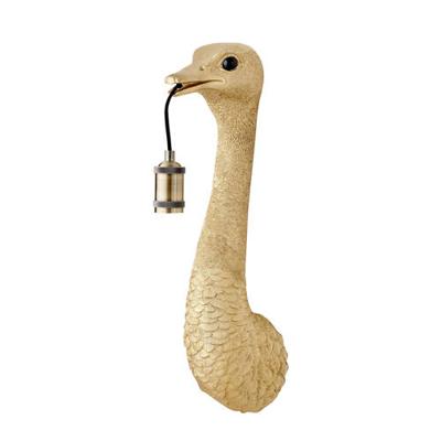 Light & Living Wandlamp 'Ostrich' 57cm, kleur Goud Light & Living Wandlamp 'Ostrich' 57cm, kleur Goud