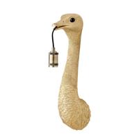 Light & Living Wandlamp 'Ostrich' 57cm, kleur Goud - thumbnail
