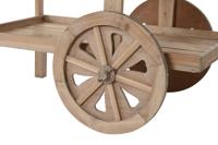 Tuinwagen Home ESPRIT Natuurlijk 108 x 53 x 167 cm - thumbnail