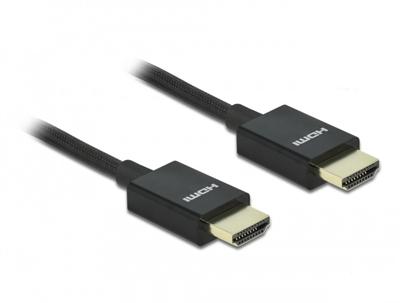 DeLOCK 85383 HDMI kabel 0,5 m HDMI Type A (Standaard) Zwart