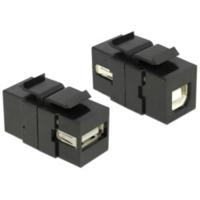 Delock 86370 USB-inbouwmodule Keystone 1 stuk(s) - thumbnail