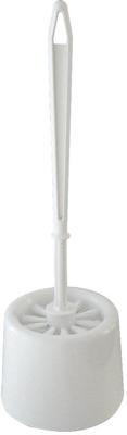 Aqualine toiletborstel, laag model, wit Aqualine toiletborstel, laag model, wit