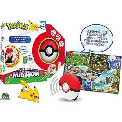 Pokémon Trainer Mission - Gioco da tavolo - GIOCHI PREZIOSI - Cattura tutti i Pokémon - Fino a 4 giocatori - Età 5+ Pokémon Trainer Mission - Gioco da tavolo - GIOCHI PREZIOSI - Cattura tutti i Pokémon - Fino a 4 giocatori - Età 5+