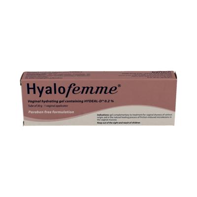 Hyalofemme Vaginale Gel + Applicator Tube 30g