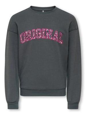 Kids ONLY winter sweater meisjes - grijs - KogFrederikka - regular fit