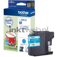 Brother Inktcartridge LC-22U C Origineel Cyaan LC-22 UC - thumbnail