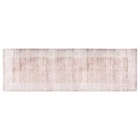 VidaXL Vloerkleed wasbaar anti-slip 80x300 cm beige - thumbnail