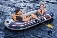 Bestway Opblaasboot Hydro-Force met pomp en roeispanen blauw - thumbnail