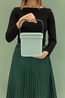 Brabantia Sort & Go afvalemmer 3 liter jade green - thumbnail