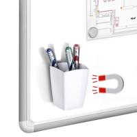 Gloss by CEP magnetisch pennenbakje, wit - thumbnail